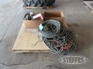 Pallet of misc. wire & lights